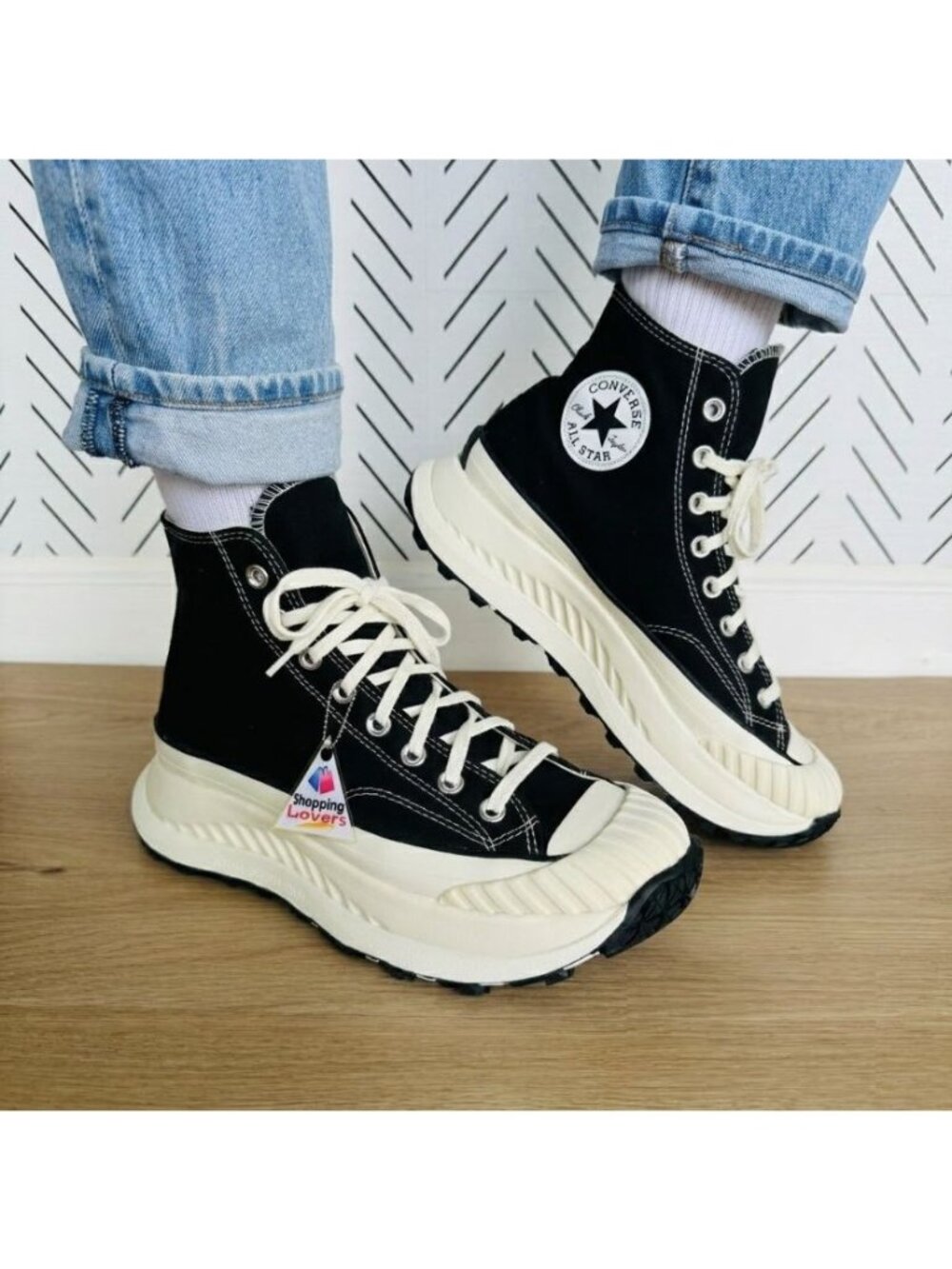❤️Rare Converse Chuck Taylor 70 Hi AT-CX 9 Women's Shoes Black Sneakers A03277C